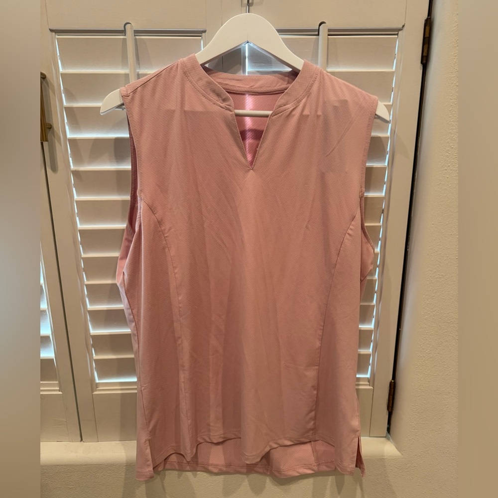 Pink Sleeveless Women's Top